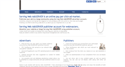 Desktop Screenshot of ads.servingweb.com